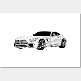 AMG GTS Posters and Art